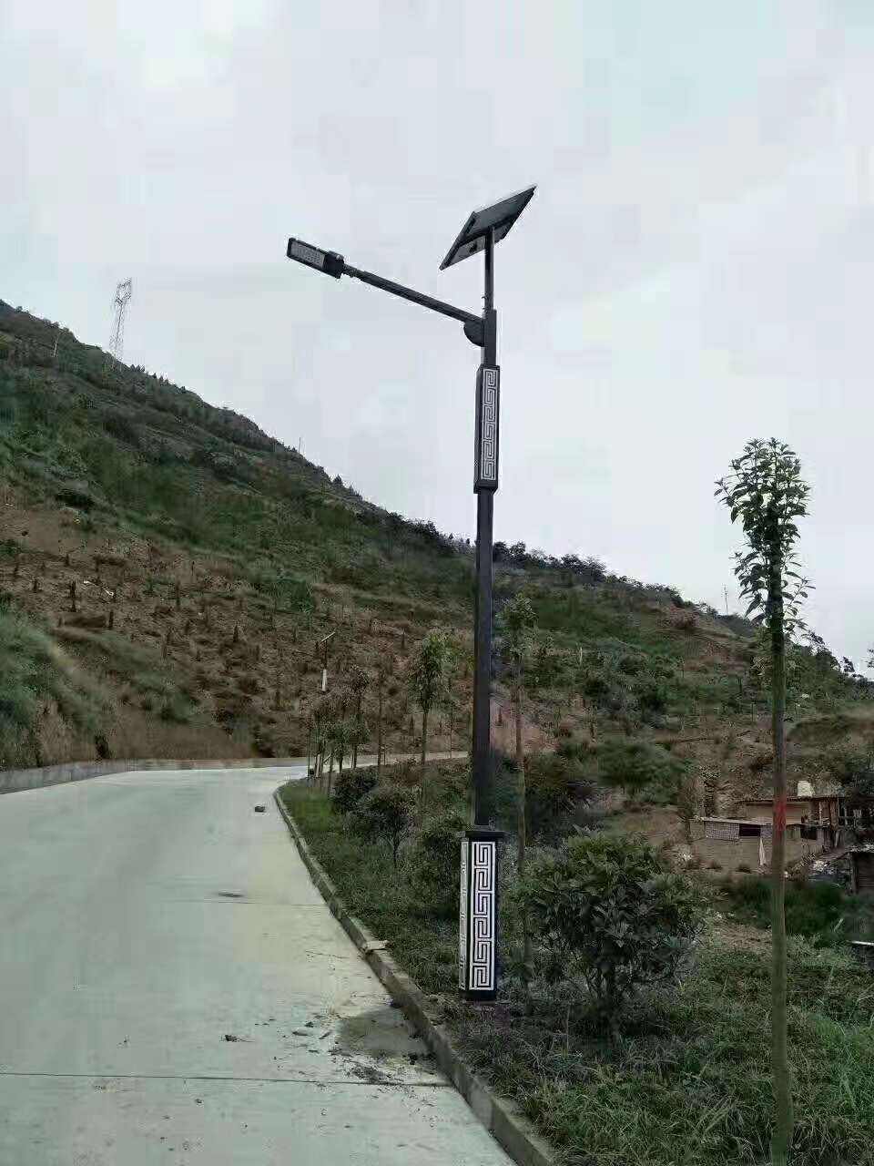 南沙群岛仿古太阳能路灯